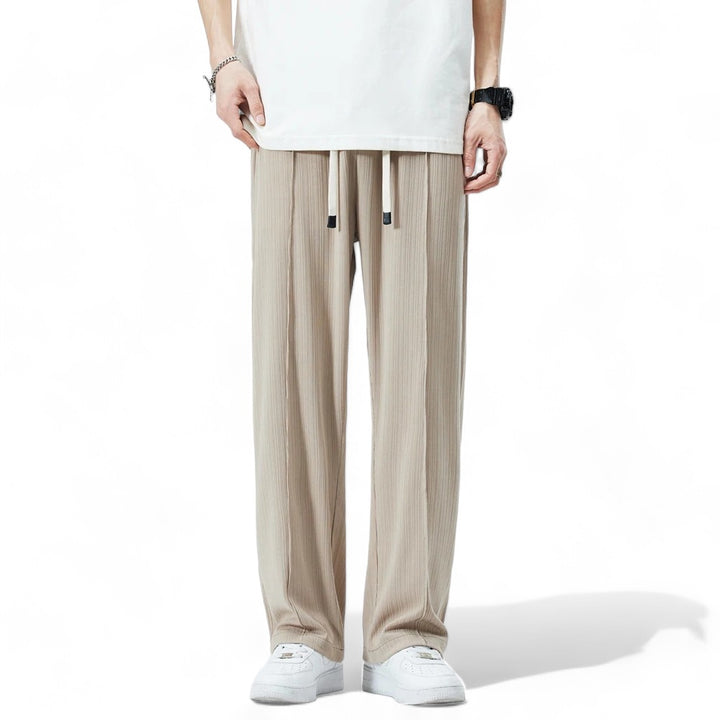 Accordion Pleat Summer Pants