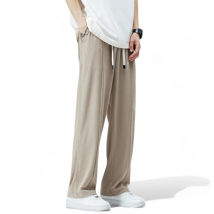 Accordion Pleat Summer Pants