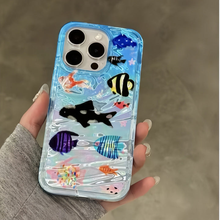 Ocean Ripple Fish Case