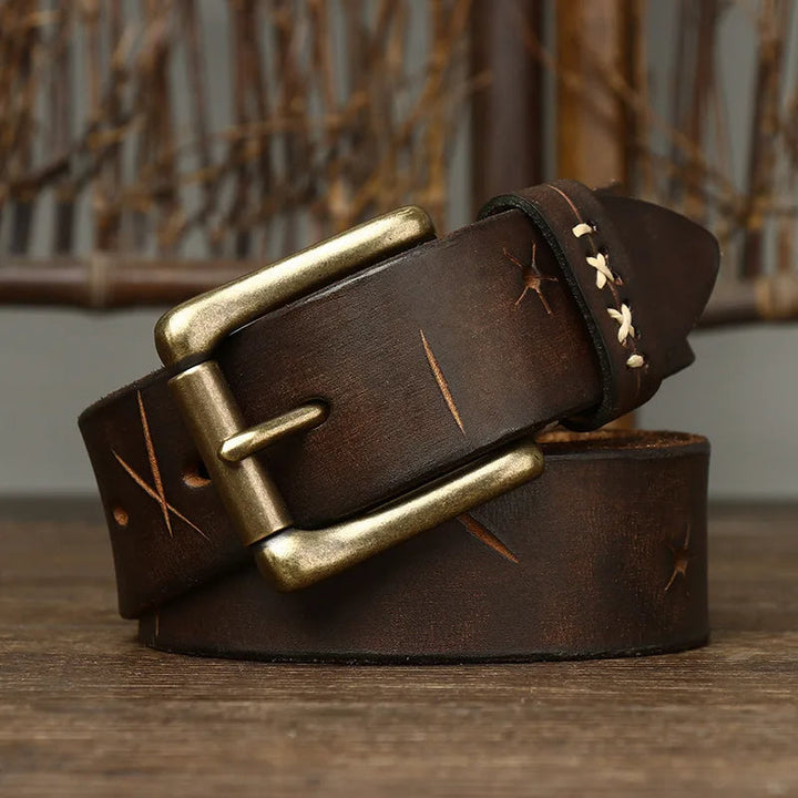 Atlas Buffalo Leather Belt