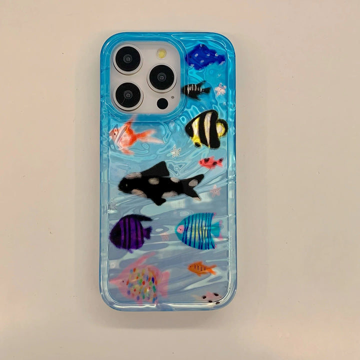 Ocean Ripple Fish Case