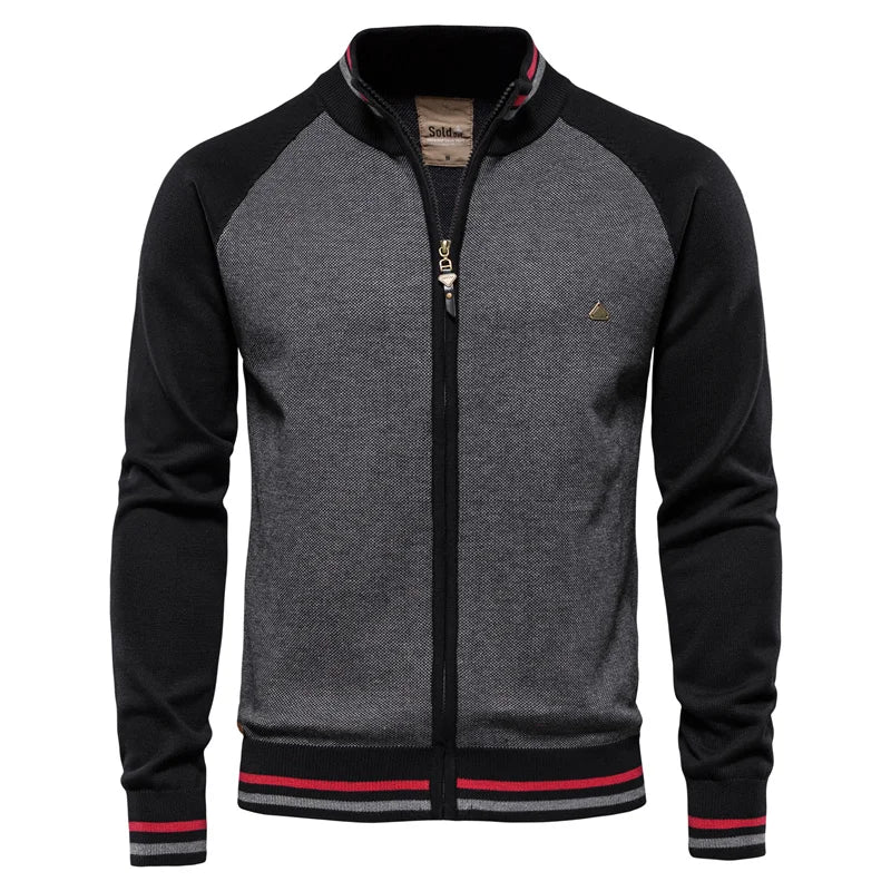 Luca Varsity Knit Jacket