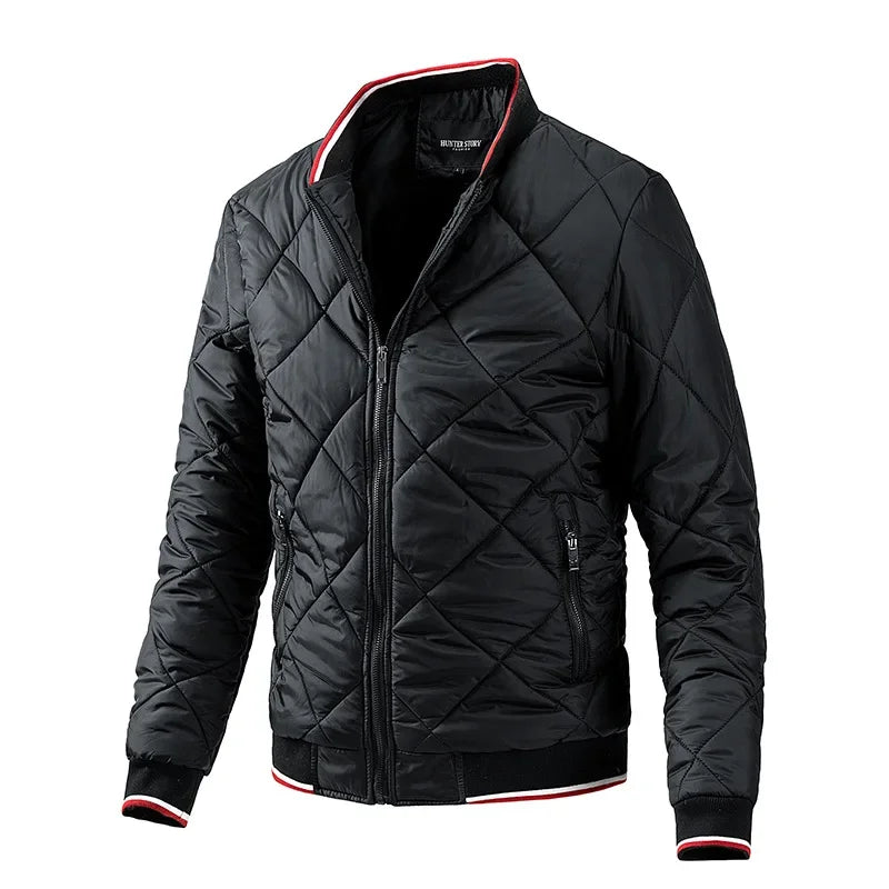 Vanguard Quilted Bomber Jacket