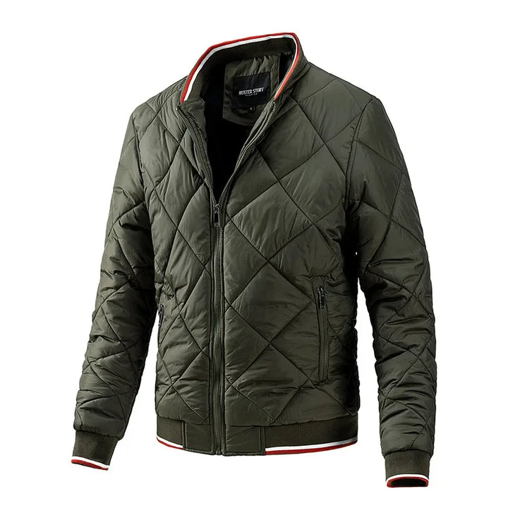 Vanguard Quilted Bomber Jacket