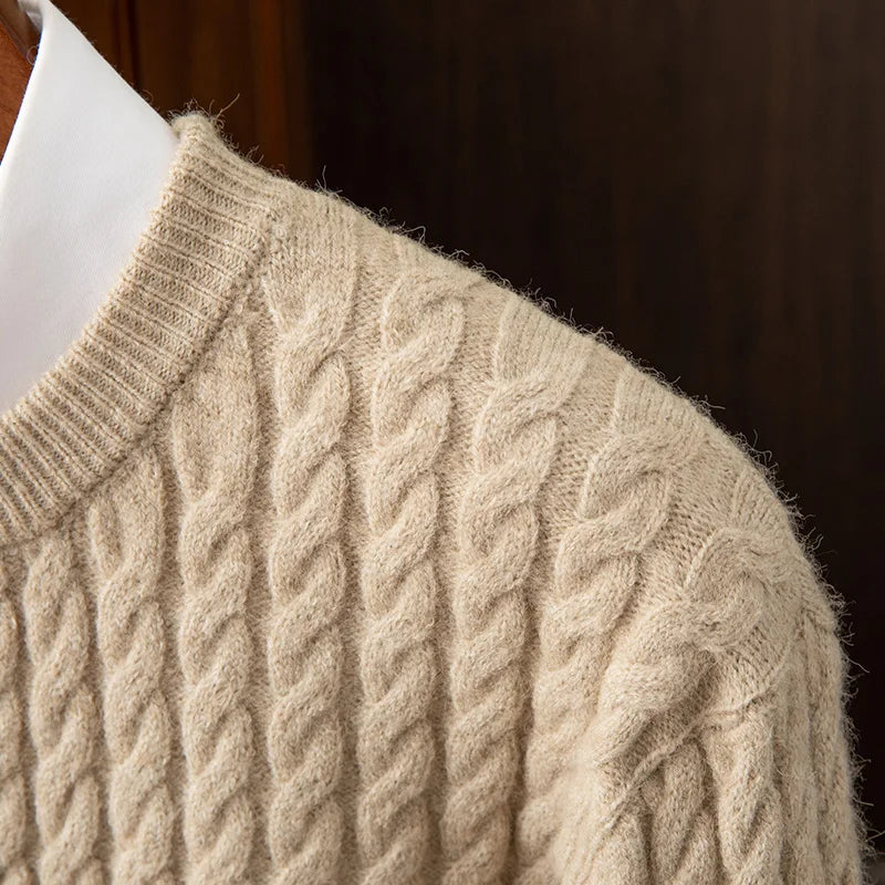 Bruno Amalfi Heritage Cable-Knit Sweater