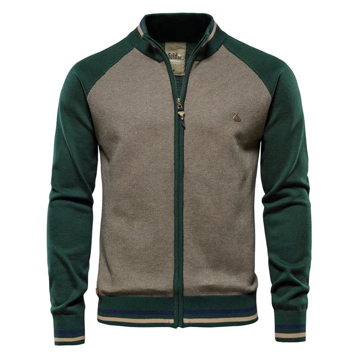 Luca Varsity Knit Jacket