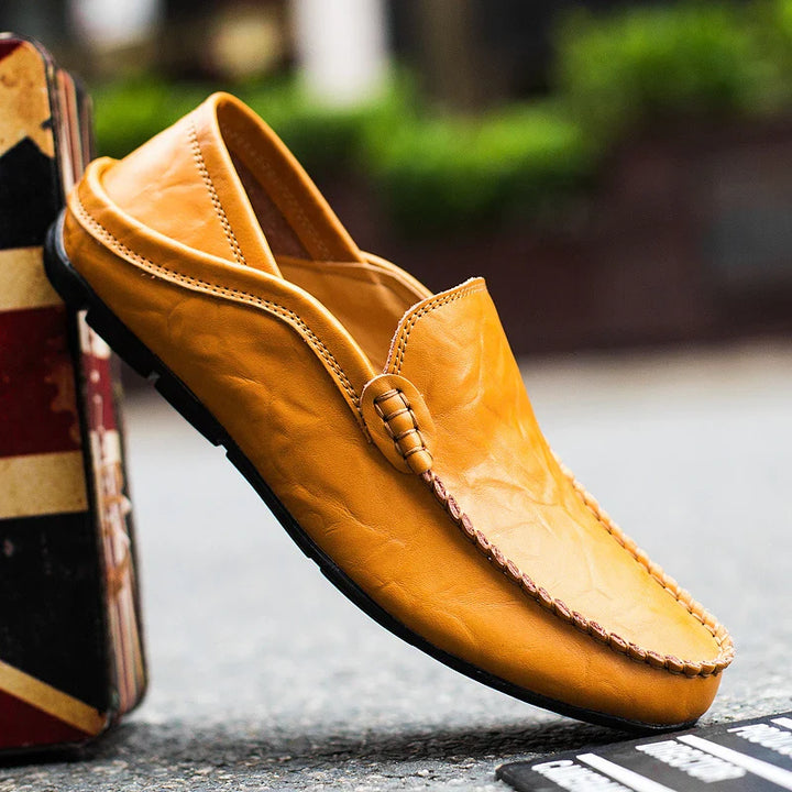 Milano Classic Italian Leather Loafers