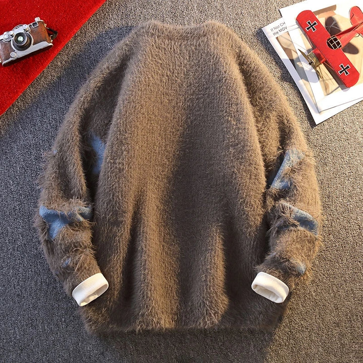 Edgewood Textured Wool Crewneck