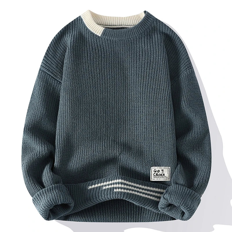 Harrison Color Tone Knitted Sweater