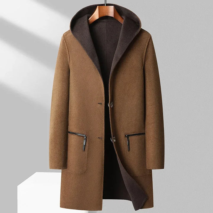 Charles  Merino Wool Overcoat