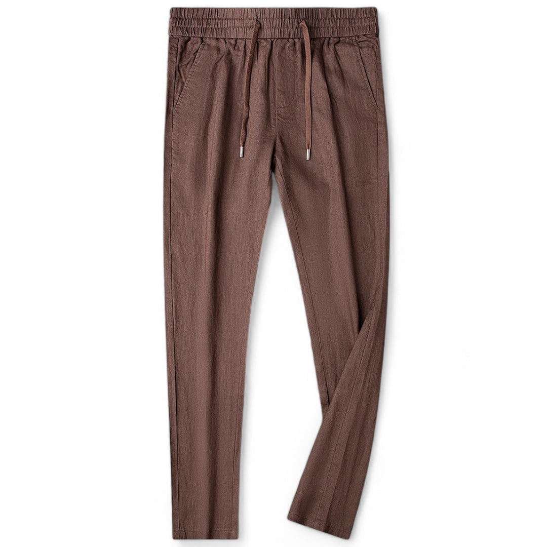 Natural Weave Linen Pants