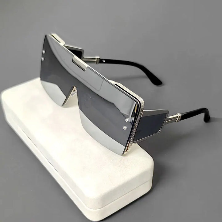 Rivera Abstract Square Sunglasses