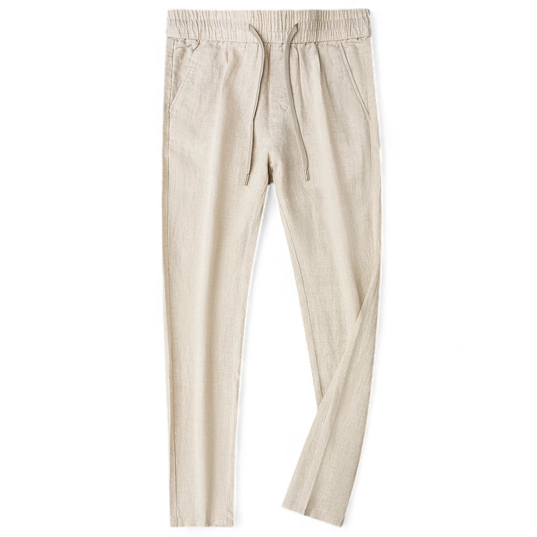 Natural Weave Linen Pants