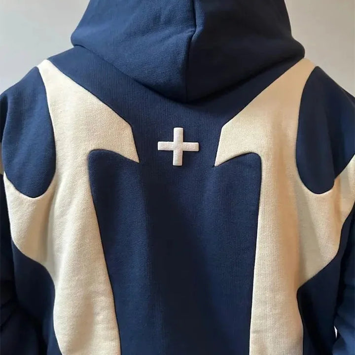 Velocity Wave Zip-Up Hoodie