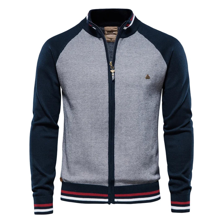 Luca Varsity Knit Jacket