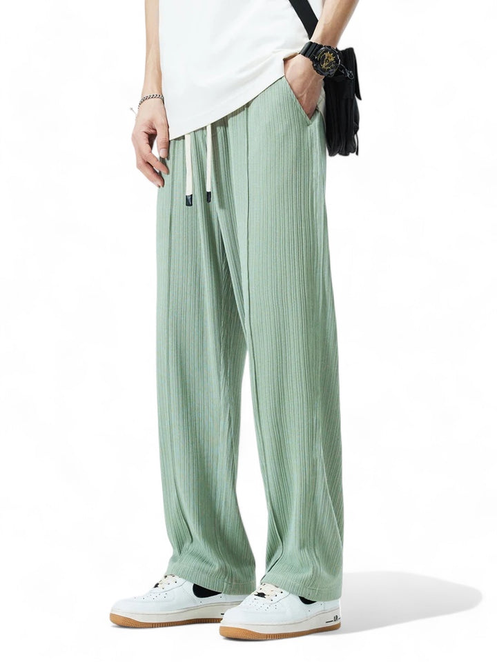 Accordion Pleat Summer Pants