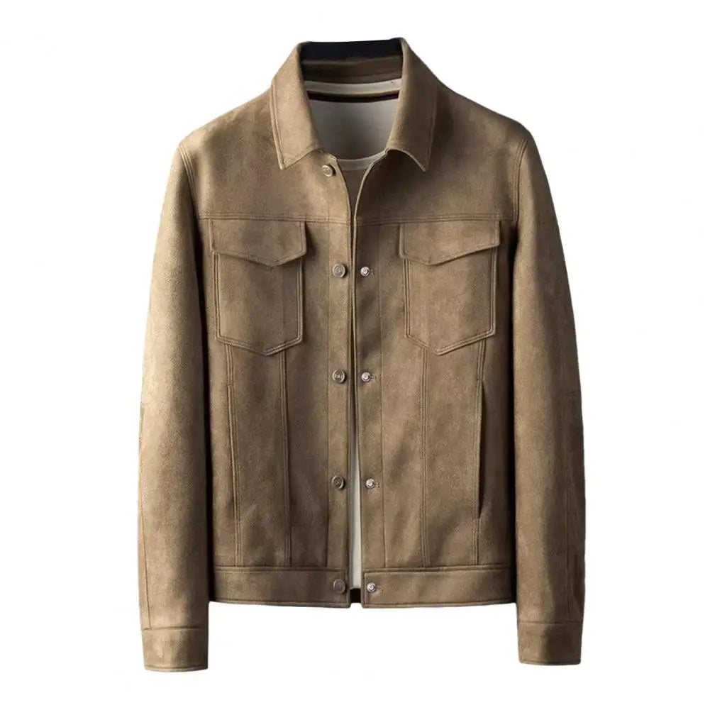 Torino Suede Trucker Jacket