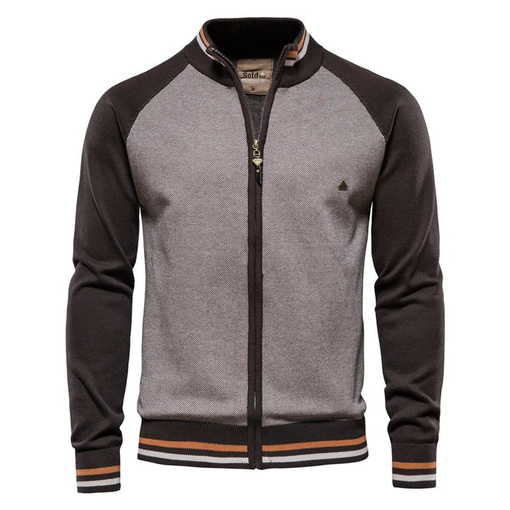 Luca Varsity Knit Jacket