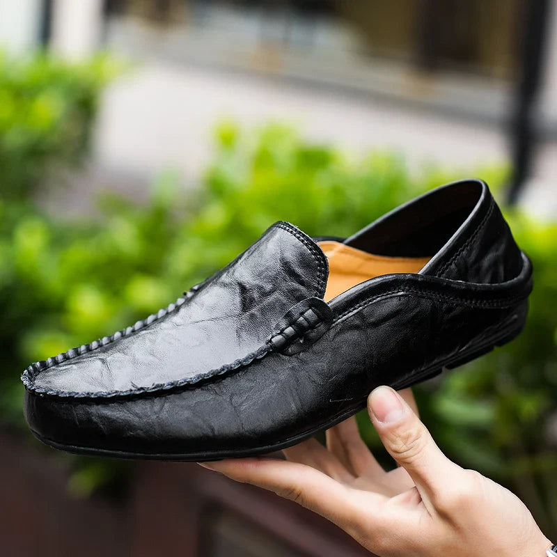 Milano Classic Italian Leather Loafers