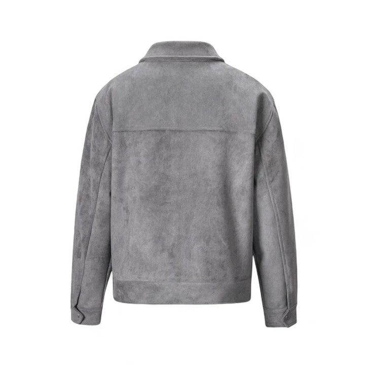 Ashen Suede Field Jacket