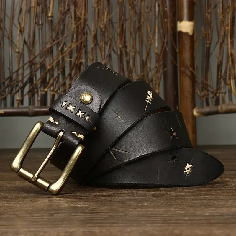 Atlas Buffalo Leather Belt