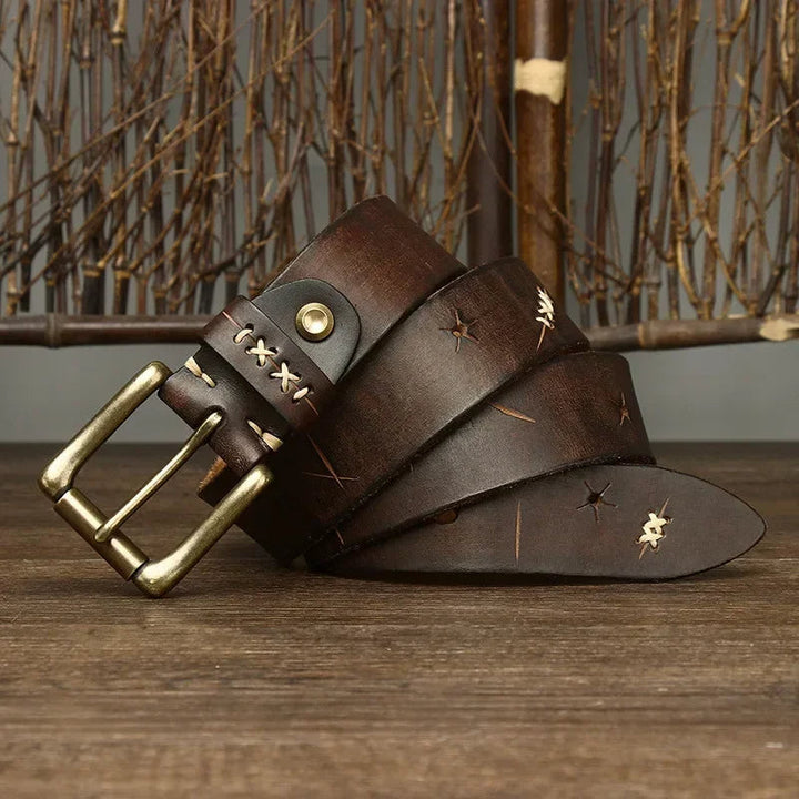 Atlas Buffalo Leather Belt