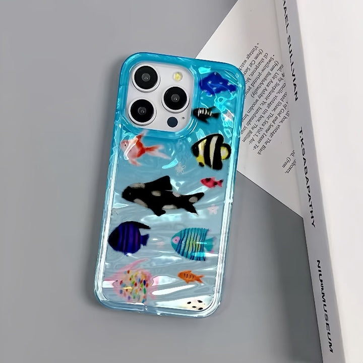 Ocean Ripple Fish Case