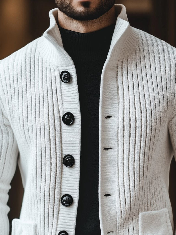 Luca Milano Ribbed Cardigan