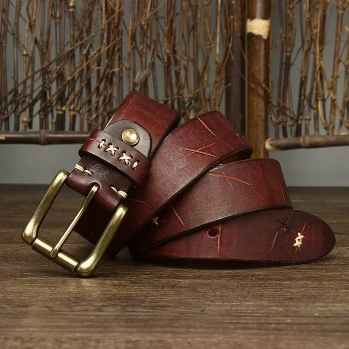 Atlas Buffalo Leather Belt