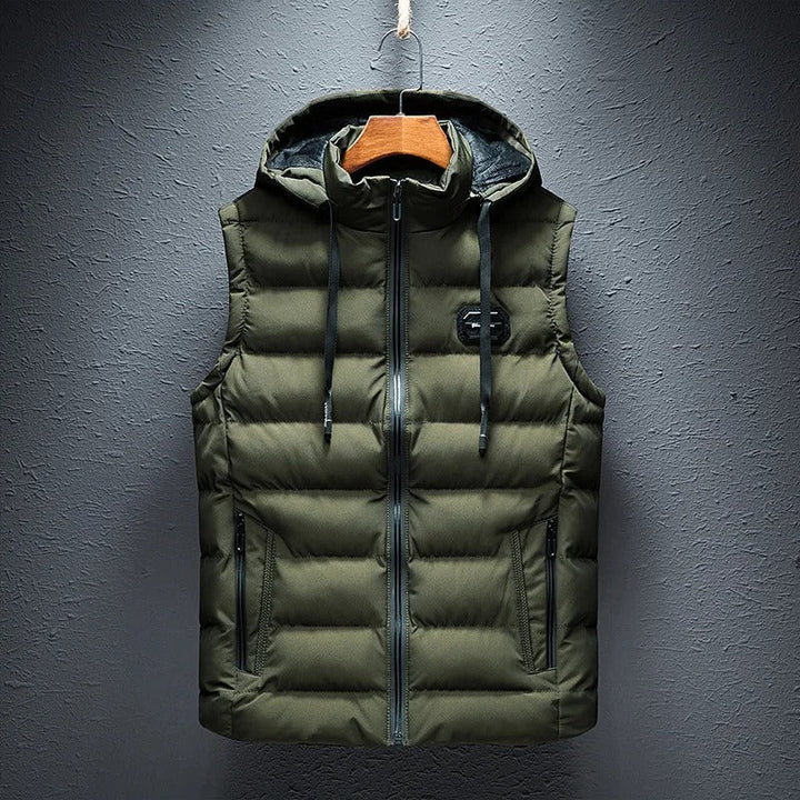 Alpine Shield Hooded Puffer Jacket