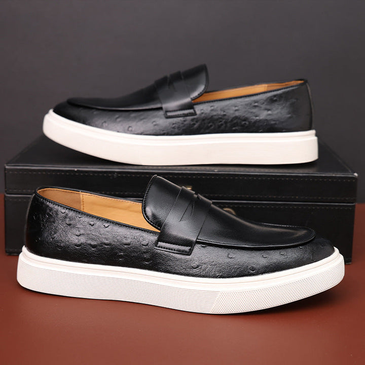 Hudson Leather Penny Loafers