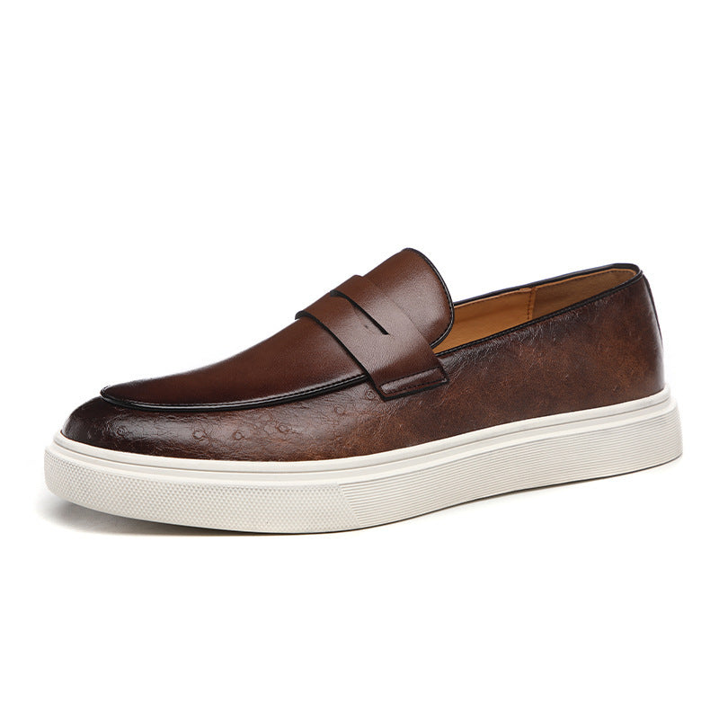 Hudson Leather Penny Loafers